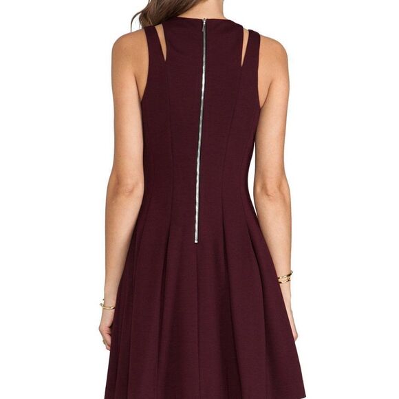 Rebecca Taylor RUNWAY Ponte Cut Out Dress - Picture 4 of 9